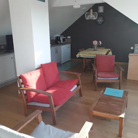 Appartement Vue Mer Avec Piscine Interieure Larmor-Plage Exterior photo