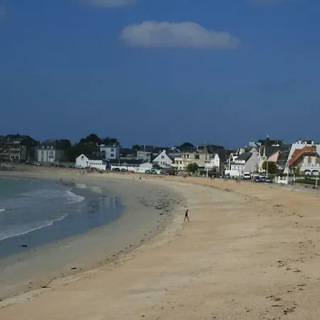 Appartement Vue Mer Avec Piscine Interieure Larmor-Plage Exterior photo