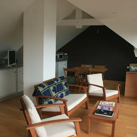 Appartement Vue Mer Avec Piscine Interieure Larmor-Plage Exterior photo