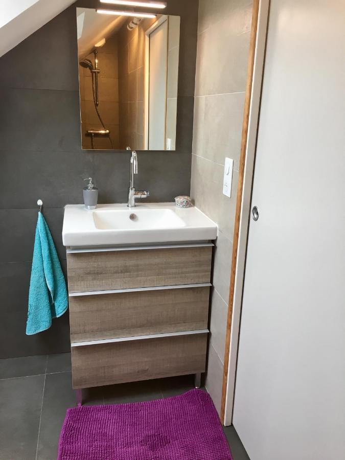Vue Avec Piscine Interieure Apartment Larmor-Plage